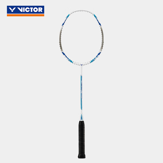 
VICTOR badminton racket single shot, full carbon beginner comprehensive racket MX-7000N A white-4U threaded