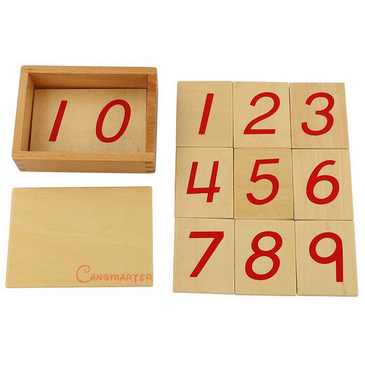 CANSMARTER MONTESSORI AIDES D'ENSEIGNEUR ROUGES ET BLEU