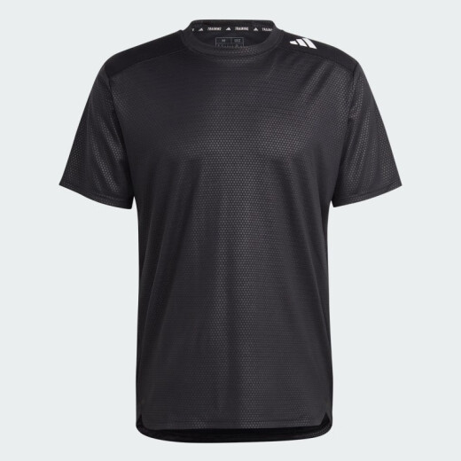 阿迪达斯 （adidas）短袖男士夏季训练健身运动服时尚圆领透气休闲T恤IL1381 IL1381 M