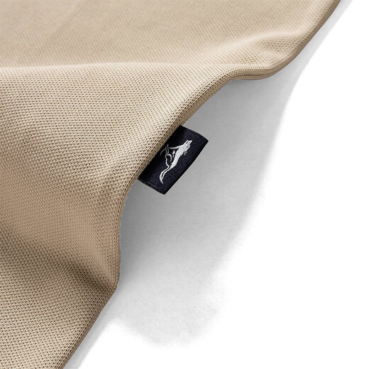 Septwolves short-sleeved T-shirt men's summer Polo Paul shirt men's casual cool cotton business commuting short T-shirt men's 701 (khaki) XL 175/92A