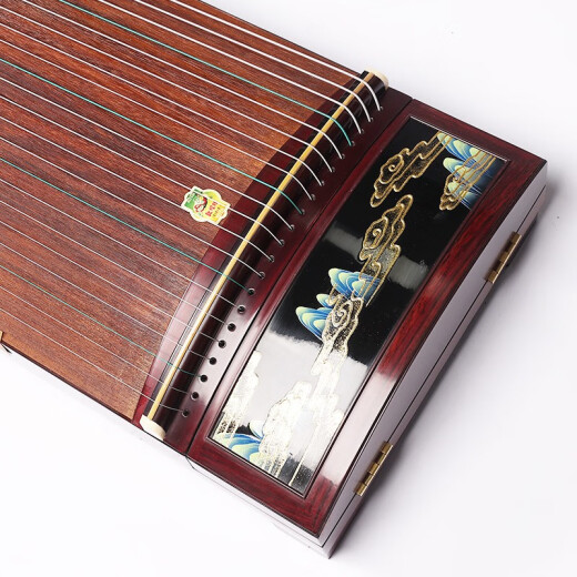 
Dunhuang brand Dunhuang Guzheng 694KK series Banana Window Night Language Professional Performance Grading Guzheng Shanghai National Musical Instrument Factory 1 20698P Qianlijiangshan (full set of accessories)