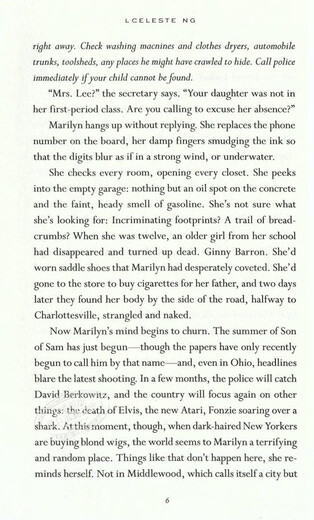 无声告白 英文 美版 Everything I Never Told You 伍绮诗