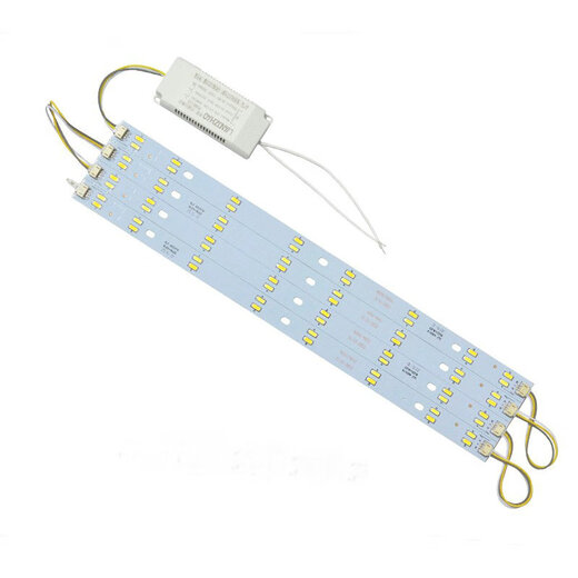 Luo Gaoliang 7030 Drei-Farben-Lampe Lange Lichtquelle 5730 Zweifarb 810 Lichttransformatorgürtel 695x15mm 10+10W 1