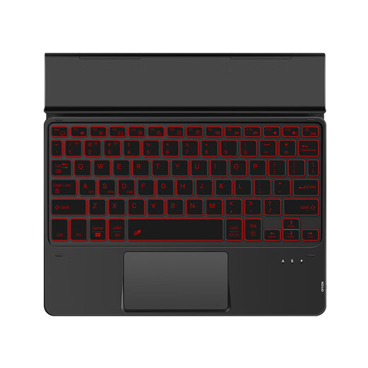 AJIUYU tablet Bluetooth keyboard is suitable for Xiaoxin Pad Plus/Pro/YOGA Pad horizontal and vertical support colorful backlight touch wireless keyboard Black [Bluetooth keyboard] horizontal and vertical support keyboard set audio and video bracket Lenovo tablet Lenovo Qitian K11 Pro [TB-J607F/Z]