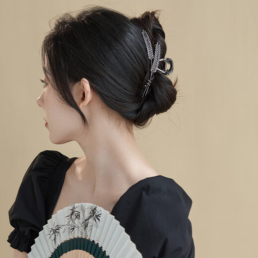 Chimera (CHIMERA) Suisui Ping An Wheat Shark Hair Clip on the Back of the Head Hair Clip Hair Accessory Girl Birthday Gift