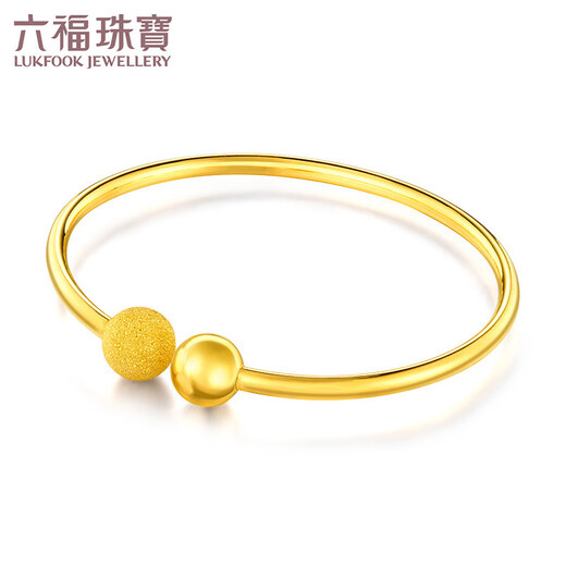 Liufu-Schmuck Liufu Schmuck, einfaches runde Perlenarmband Offenes Hohlarmband, Preis B01TBGB0031 54 mm-11,71 Gramm (einschließlich Arbeitskosten 691 Yuan)