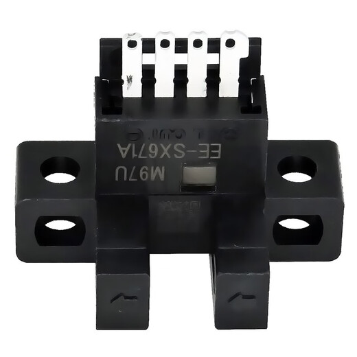 Commutateur photoélectrique miniature OMRON EE-SX Capteur infrarouge Induction en U-Slot L-Type Type de soudage Type de plug-in Wr Wit avec fil de plomb 1 mètre EE-SX671A NPN 5-24VDC