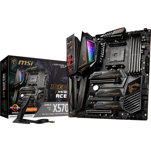 MSI MEGX570ACE Ares board computer motherboard supports WiFi6CPU5950X/5900X/5800X/5600X (AMDX570/SocketAM4)