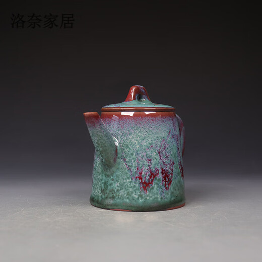 山头林村高端轻奢禹州钧瓷茶壶禹州钧瓷原产地泡茶壶单壶高温自然窑变 1048-200 101.m.L(含)-200.m.L(含)