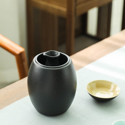 Shilu Japanese-style household half Jin Jin is equal to 0.5 kg ceramic wine warmer hot wine pot sake rice wine warmer white wine cup set wine cup large wine vessel 175ml