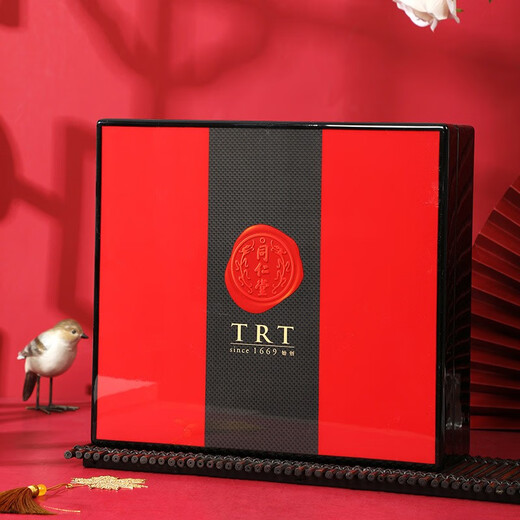 Tongrentang Пекин Tongrentang Cordyceps Gift Box-2412G Cordyceps Подарок высококачественный подарок для подарочной коробки для отдыха старейшины
