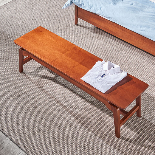 Guangming Möbel Massivholz Bettwäschehocker Schlafzimmer Möbelschuhschuh Schuhwechsel Benchhocker Seitenbank 1391 Bettwäschehocker (Vorverkauf 45 Tage Sendung)