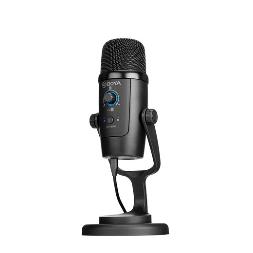 BOYA Boya Microphone PM500 Computer USB Android Type-C Directional Desktop Microphone Mobile Live K Song Video Recording Class Dubbing Game Radio Microphone USB Microphone