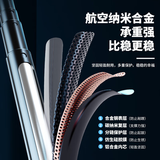 JOWOYE Apple Huawei teléfono móvil selfie stick Xiaomi clase en línea soporte de transmisión en vivo extendido de cuatro patas deportes al aire libre video portátil foto Bluetooth estabilizador de mano 1,8 metros