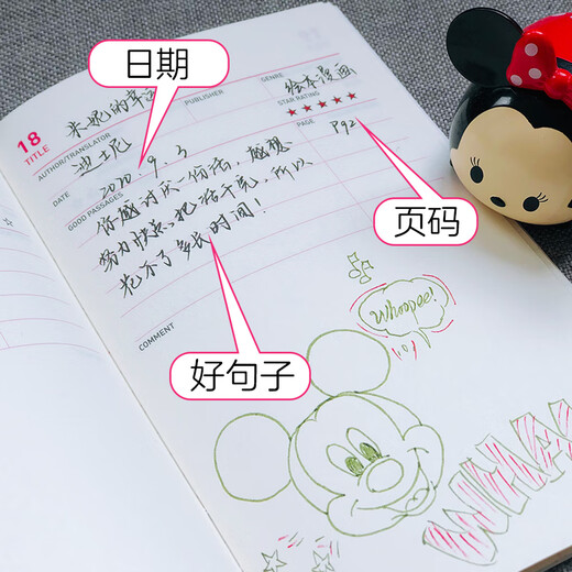 随记随用 阅读计划本（便携 小开本）