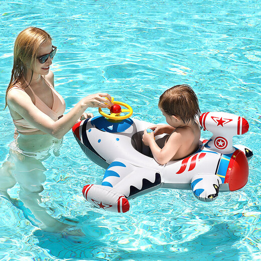 swimbobo儿童游泳圈男女童坐圈小孩戏水充气救生圈坐艇儿童游泳装备K2002