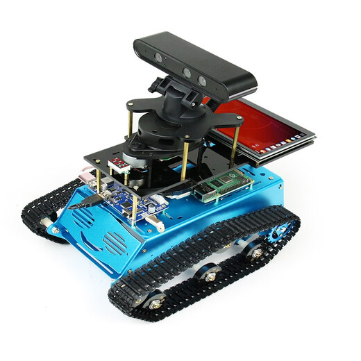 CreateBlock ros机器人raspberry 树莓派ros智能slam小车机器opencv B套餐：A1激光雷达加摄像头 不含主板