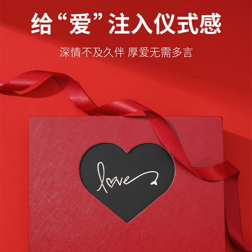 Septwolves Wallet Herren echtes Leder Kurzer Brieftasche Neue Brieftasche Geburtstag Valentinstag 520 Geschenk für Freund Model Model [Love Gift Box]