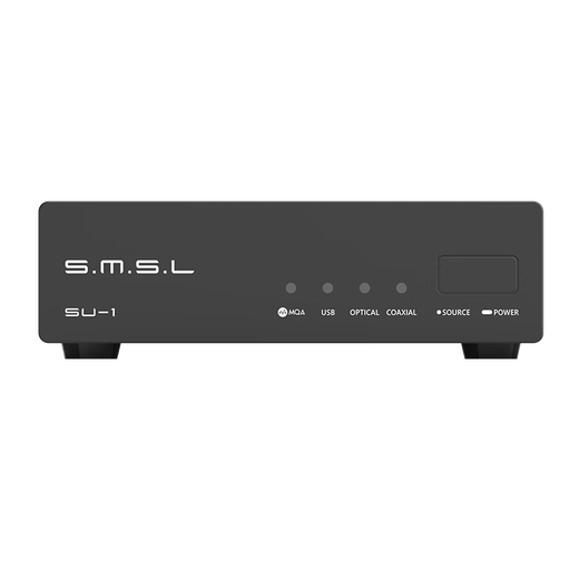 SMSL Shuangmu Sanlin SU1 audio decoder dac decoding fever hifi decoding DSD512 MQA black black standard