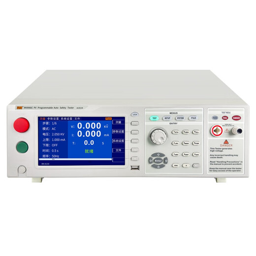 美瑞克RK7110/7122程控交直流绝缘耐压仪安规3C认证5KV高压 RK9920B交流耐压5KV20mA