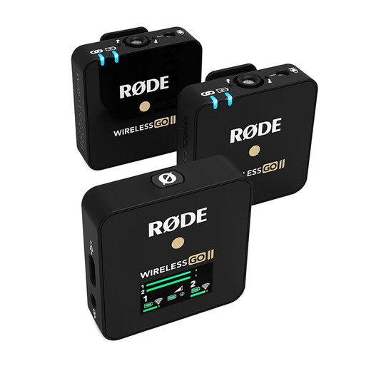 RODE RODE wireless go II one-to-two wireless lavalier microphone SLR mobile phone wireless little bee interview live vlog radio camera four-person radio Wireless GoII one-to-four