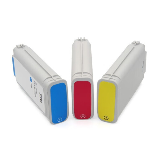 Beijing Cheng Suitable for HP HP728 Ink Cartridge HP DesignJet T730 T830 Plotter T1600 2600 Printer [300ml*6] HP 730 Large Capacity Six-Plus Ink Cartridge Set