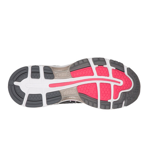 [70% Nouveau] Asics Gel-Nimbus 19 Chaussures de course stables de sport pour femmes T750N-9719 Gris / rouge / blanc 39