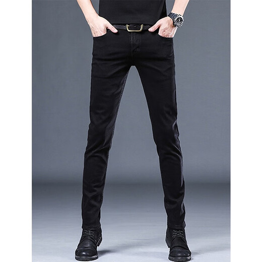 Pier Cardin 2025 Jeans haut de gamme printemps et automne pour hommes pantalons de pantalon pour hommes décontractés de style coréen.