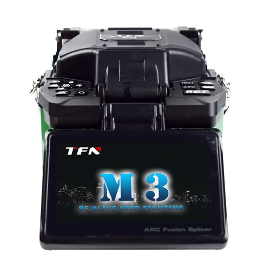 TFN Faser-Spleißmaschine Fate M3 Touchscreen Hot Schmelzmaschinenfaser Schmelzmaschine Vollautomatisch 50 km Hauptlinie Drei-in-Eins-Fixture-Trunk-Maschine M3 Faser Spleißmaschine Fremde (optionale englische, französische, japanische, russische, koreanische und thailändische Sprachen)