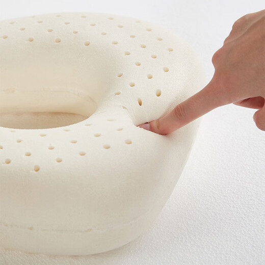 Quanyou (QUANU) home U-shaped aircraft latex pillow with pillowcase neck pillow nap artifact travel car pillow latex neck pillow