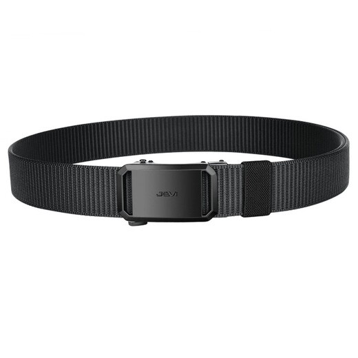 Extremely men's canvas automatic buckle belt nylon casual denim belt young people tactical pants belt holiday gift