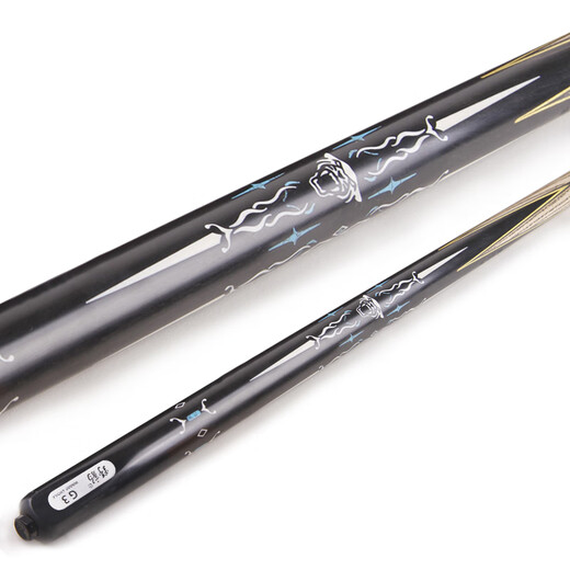 Yebao cue official flagship store new product G3 small head through shank integrated snooker Chinese style black eight white wax ebony billiard cue