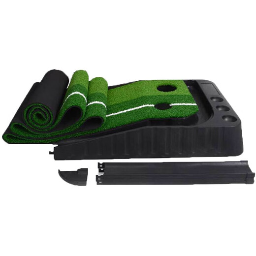 PGM Indoor Golf Putter Practitioner Mini Golf Set Adult Children Turf Edition [with track] 3m Practitioner + baffle
