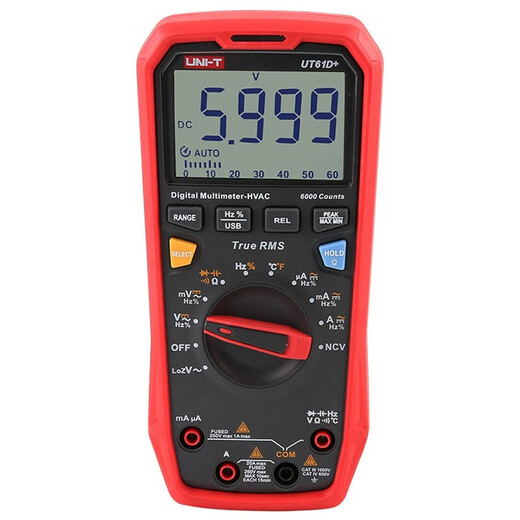 UNI-T UT61D+ automatic range high-precision digital multimeter multimeter electrician meter for home use