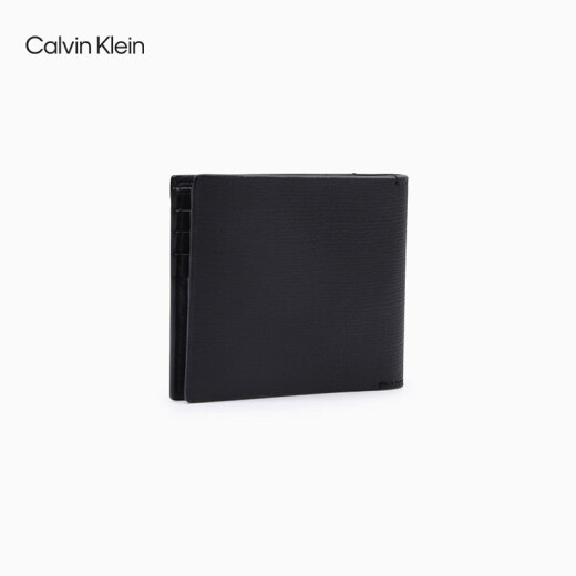 CalvinKleinJeans Men's Short Business Classic Short Casual Simple Wallet HP1467T1500001-Black ST