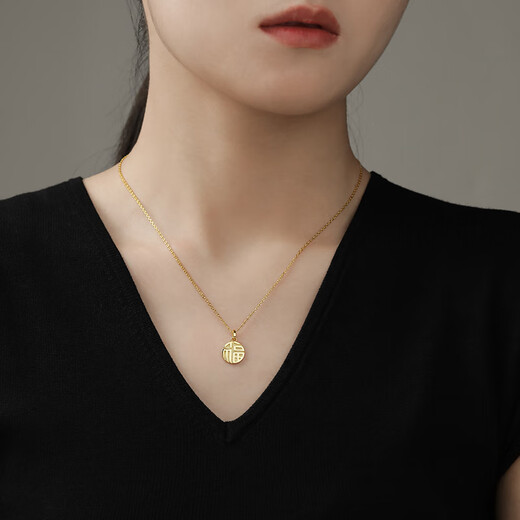 Manhe S925 Silver Necklace Women's Pendant Clavicle Chain Jewelry Wife's Birthday New Year's Eve Gift for Girls, Girlfriends and Best Friends