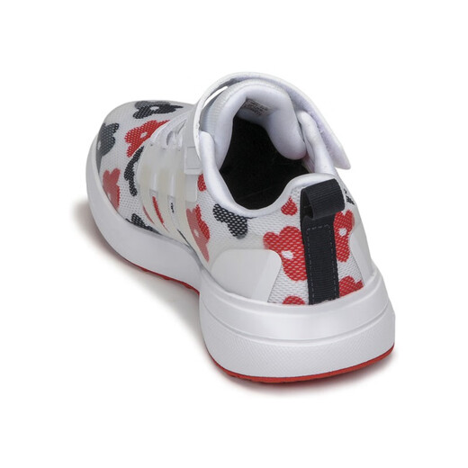 ADIDAS (ADIDAS) Zapatos de niñas Sports Casual Tampa Flower Velcro Top Jogging Zapatos Blanco Spring and Summer 2025 GZ9754 Blanco 28 1/2