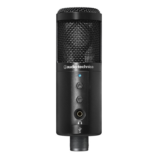 Audio-Technica ATR2500-USB audio book novel computer desktop mobile phone live broadcast Himalayan dubbing karaoke recording studio condenser microphone equipment set wire bracket set