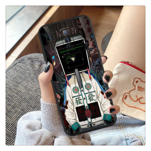 
Usatan is suitable for Nubia Red Devil 7 mobile phone case black technology NX679J men's soft set Tencent Red Devil 7 game e-sports mecha cool AI guest TC Red Devil 7 ring + lanyard