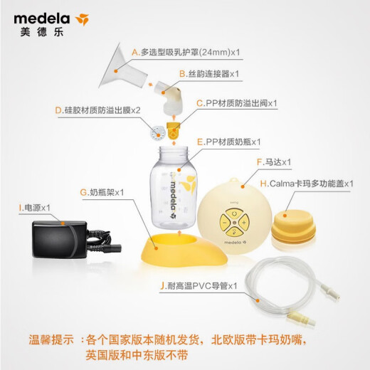 Medela Silky Rhythm Unilateral Electric Breast Pump for Pregnant and Postpartum Women with High Suction Power and Efficient Lactation