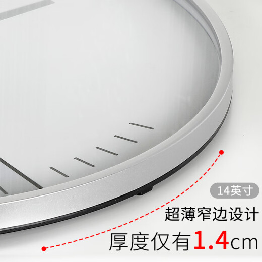 Hermle Clocks 时钟客厅挂钟现代简约时尚创意挂表卧室石英钟表客厅挂表 QW206-310001