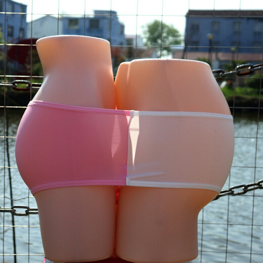 Sexy double underwear couple's one-piece open-fit free one-piece thong for men and women passionate temptation T-pants suit black and white one size fits all