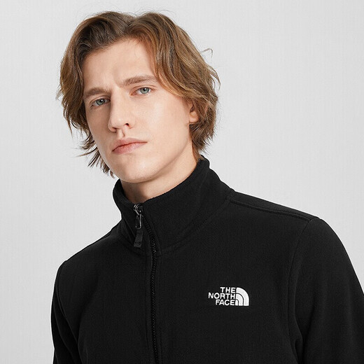 TheNorthFace North Fleece Jacket Men's 2020 Autumn and Winter Outdoor Casual Comfortable Warm Top | 4NA3 JK3/Black XXL