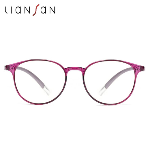 Tomber amoureux des verres de lecture anti-bleus pour les femmes, des verres de rajeunissement de la lecture des femmes True de fleurs haute définition ultra-légère pour les femmes 5009 élégant violet 350 degrés