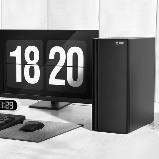 Wuji Shangzhi Core 12th Generation i3 12100 Enterprise Procurement Mini Office Design Commercial Home Desktop Computer Game Console Full Set DIY Assembly Machine 12100+8G+256G丨Configuration One Single Host