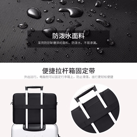 Bolso de computadora de golf (golf) bolso de hombro de 14 pulgadas maldito maletas delaspespaptáceo para hombres y mujeres bolsa de negocios moda casual