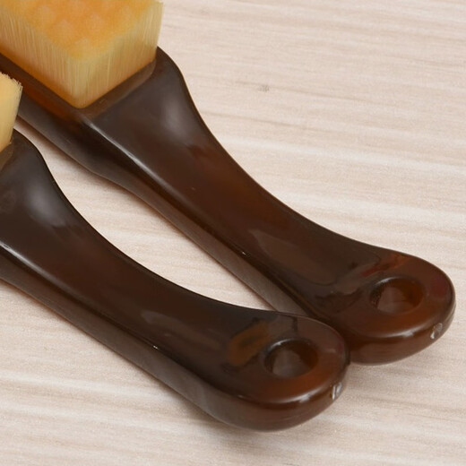 Yamanaka Yuwenwan Nano Ten Thousand Hair Brush Soft and Hard Bristle Hericium Rudraksha Olive Walnut Tool Mini Portable Cleaning Mini Checker Thousand Hair Brush Brown