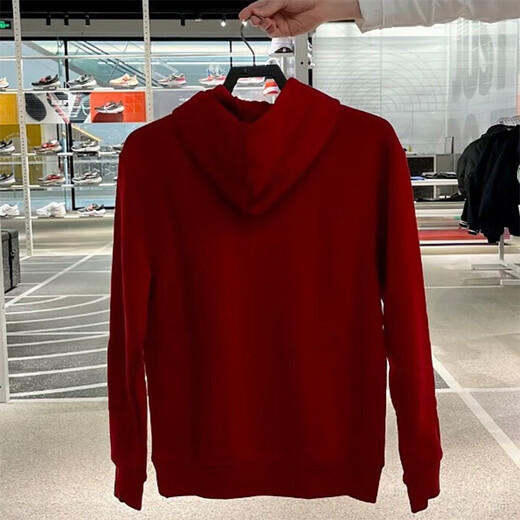 耐克卫衣男装 2023春秋新款JORDAN ESSENTIAL 加绒运动休闲连帽套头衫 DQ7467-687 XL