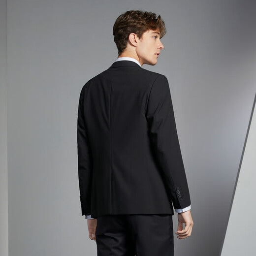 Sept Brand Men's Cost for Men's Business Casual Single Split Single Western Jacket High-Dea Series [y compris Wool + Lysel] Charcoal Ash 50 (170)