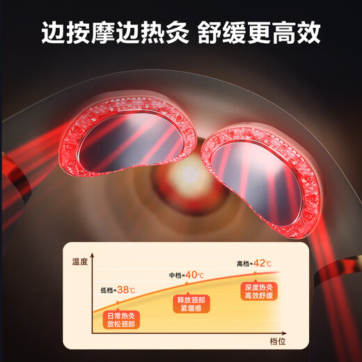 Skg cervical spine massager 4098 3rd generation Wang Yibo's same model Bluetooth neck shoulder and neck traction Bluetooth hot compress massager as a birthday and New Year gift for boyfriend and girlfriend